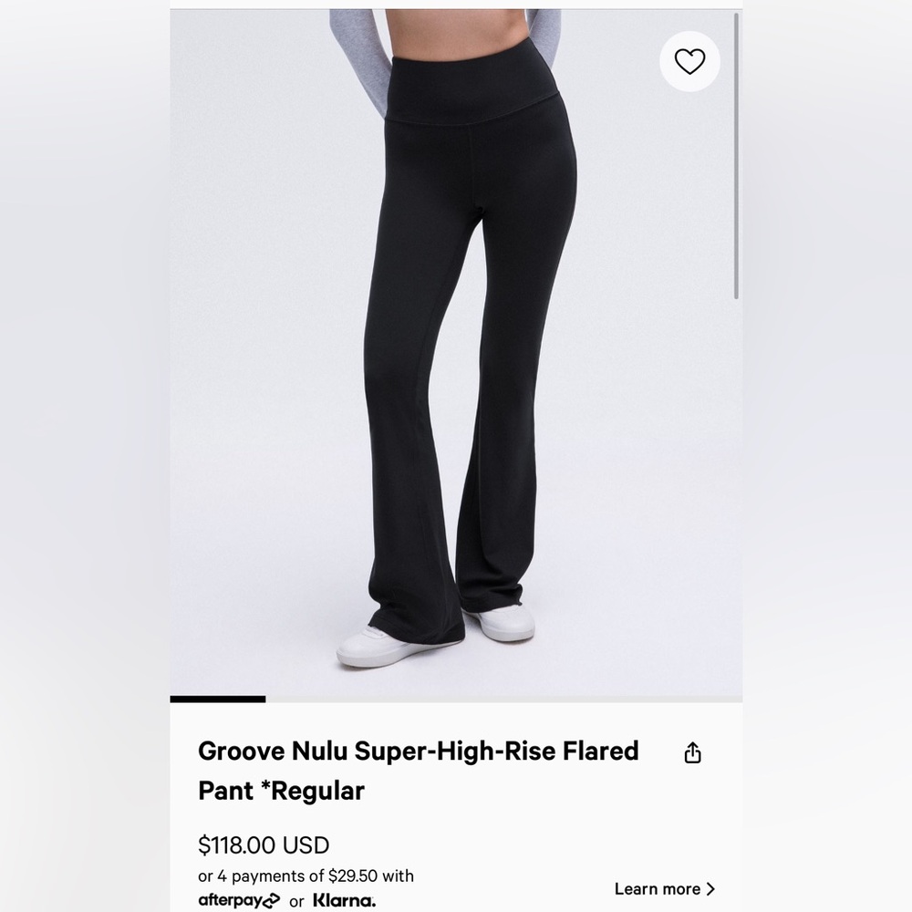 Groove Super-High-Rise Flared Pant
Nulu